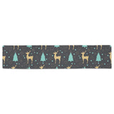 Deers star tree pattern Table Runner