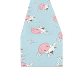 Cute cow flower pattern Table Runner