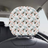 cute mermaid pattern Car Headrest Cover