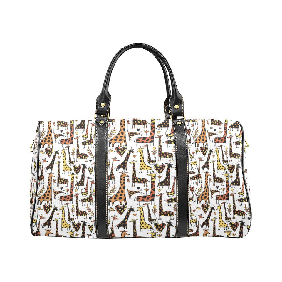 Giraffe Pattern Print Design 05 Travel Bag