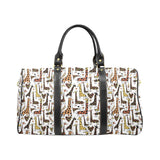 Giraffe Pattern Print Design 05 Travel Bag