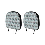 Lovely Sea Otter Pattern Car Headrest Cover