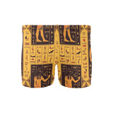 Egypt Hieroglyphics Pattern Print Design 05 Men's Swimming Trunks