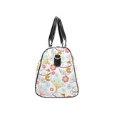 Maneki neko cat fan sakura Travel Bag