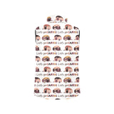 Camper Van Pattern Print Design 01 Men's Padded Vest