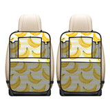 Banana pattern blackground Car Seat Back Organizer