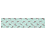 Kangaroo pattern background Table Runner