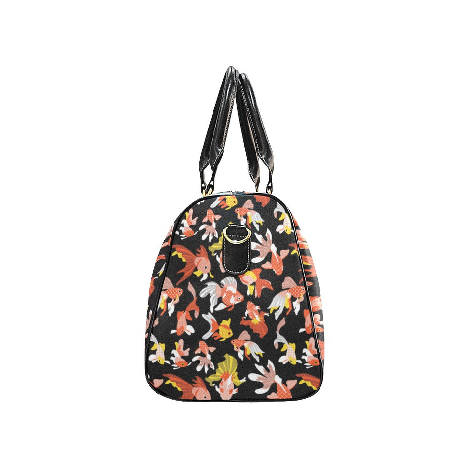 Goldfish Pattern Print Design 03 Travel Bag