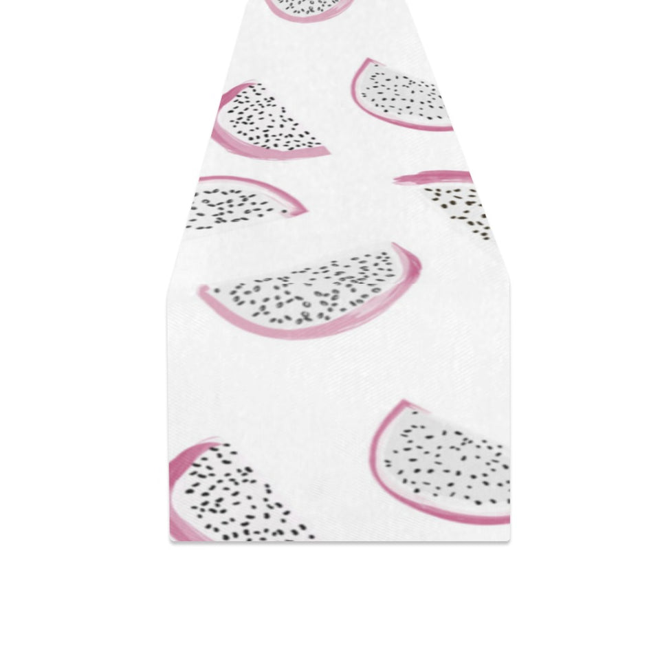 dragon fruit pattern Table Runner
