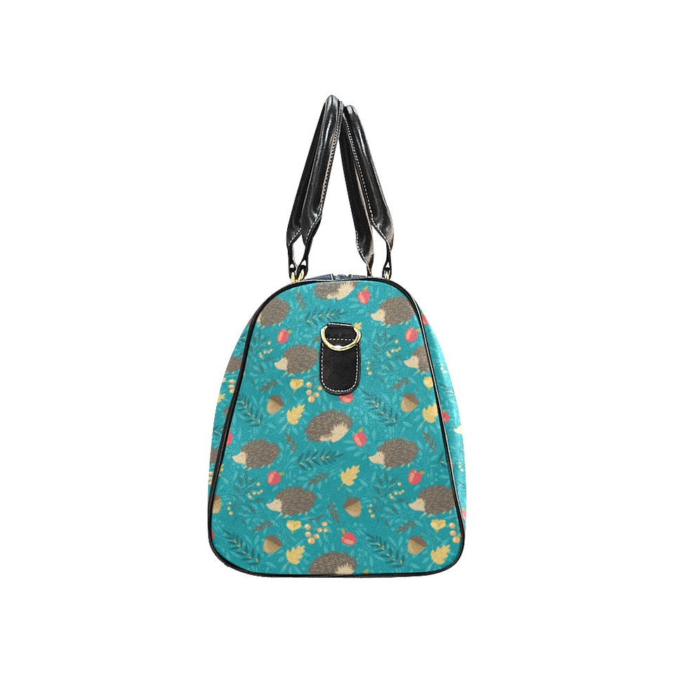 Hedgehog Pattern Print Design 01 Travel Bag