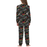 Eagle Pattern Print Design 04 Kids' Boys' Girls' All Over Print Pajama Set