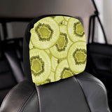 Sliced kiwi pattern Car Headrest Cover
