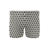 Coffee bean abstract modern pattern Men's Swimming Trunks