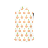 cute onions smiling faces Men's Padded Vest