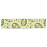Durian leaves pattern background Table Runner