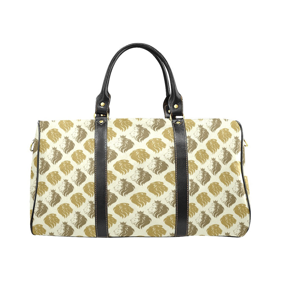Lion Pattern Print Design 02 Travel Bag