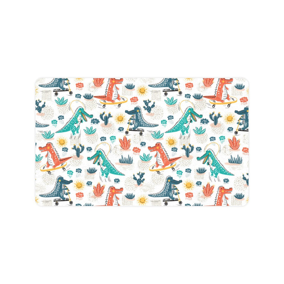 Cute Crocodile Pattern Doormat