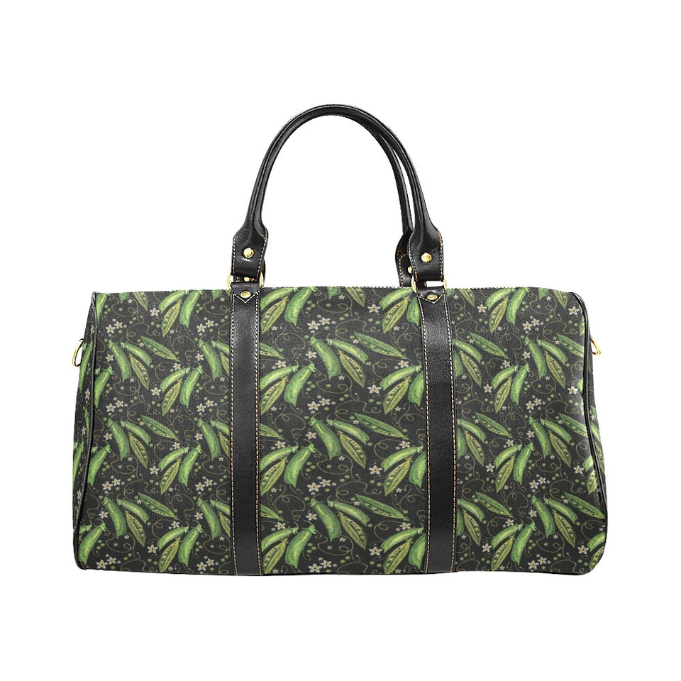 Green Peas Pattern Print Design 02 Travel Bag