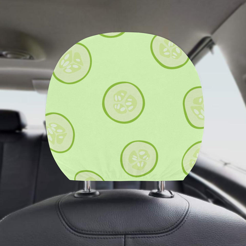 Cucumber pattern Car Headrest Cover