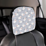 Sweet dreams sheep pattern Car Headrest Cover