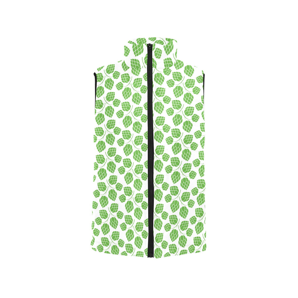 Hop pattern background Men's Padded Vest