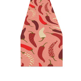 Beautiful Chili peppers pattern Table Runner