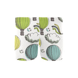 Hot Air Balloon Bird Cloud Pattern Men's Swimming Trunks