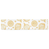 hand drawn onion pattern Table Runner