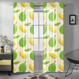 Durian pattern Gauze Curtain