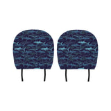 Shark pattern Car Headrest Cover