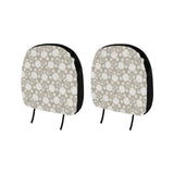 Scallop shell pattern Car Headrest Cover
