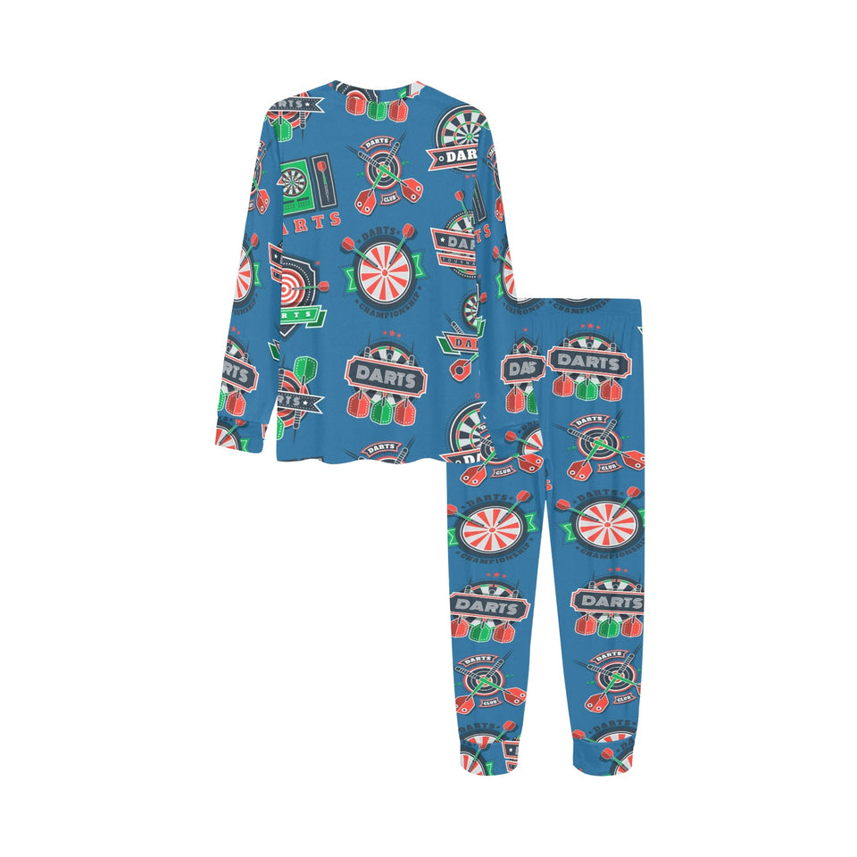 Darts Pattern Print Design 02 Kids' Boys' Girls' All Over Print Pajama Set