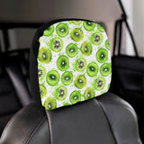 Watercolor kiwi pattern Car Headrest Cover