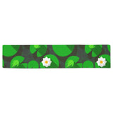 Frog waterlily pattern Table Runner