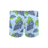 Watercolor grape pattern Men's Swimming Trunks