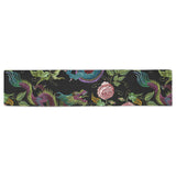 Dragons flower pattern Table Runner