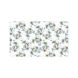 Peacock feather pattern Doormat