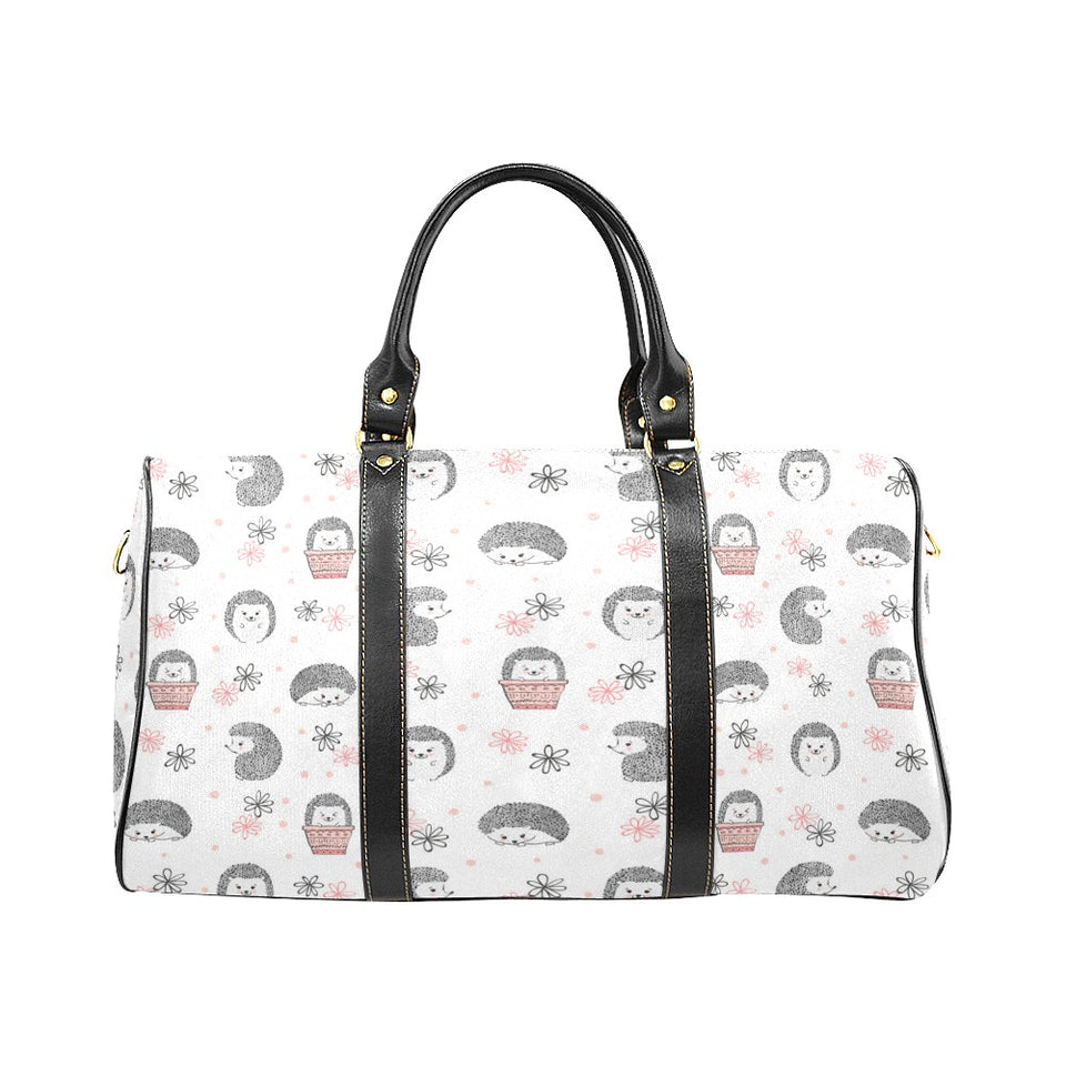 Hedgehog Pattern Print Design 02 Travel Bag