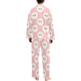 Cute sheep pattern Men's Long Pajama Set