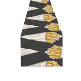 French fries dark background Table Runner