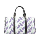 Eggplant Pattern Print Design 05 Travel Bag