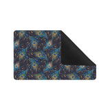 Beautiful peacock feather pattern Doormat