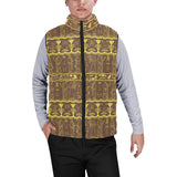 Egypt Hieroglyphics Pattern Print Design 03 Men's Padded Vest