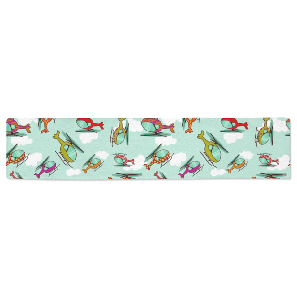 Helicopter design pattern Table Runner