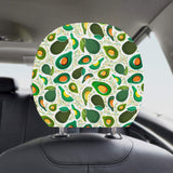 Avocado design pattern Car Headrest Cover