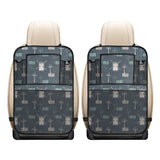 windmill tree pattern Car Seat Back Organizer