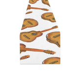 Paint Guitar Pattern Table Runner