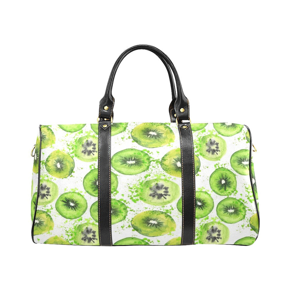 Watercolor kiwi pattern Travel Bag