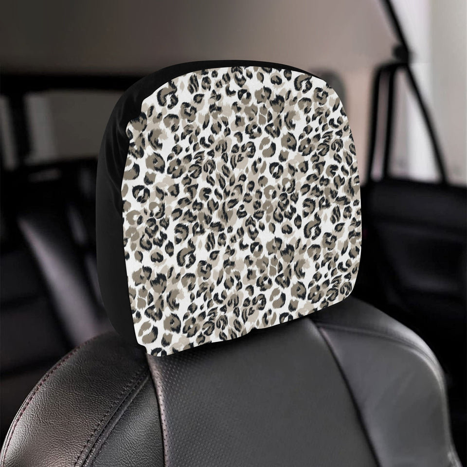 Leopard skin print pattern Car Headrest Cover