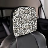 Leopard skin print pattern Car Headrest Cover